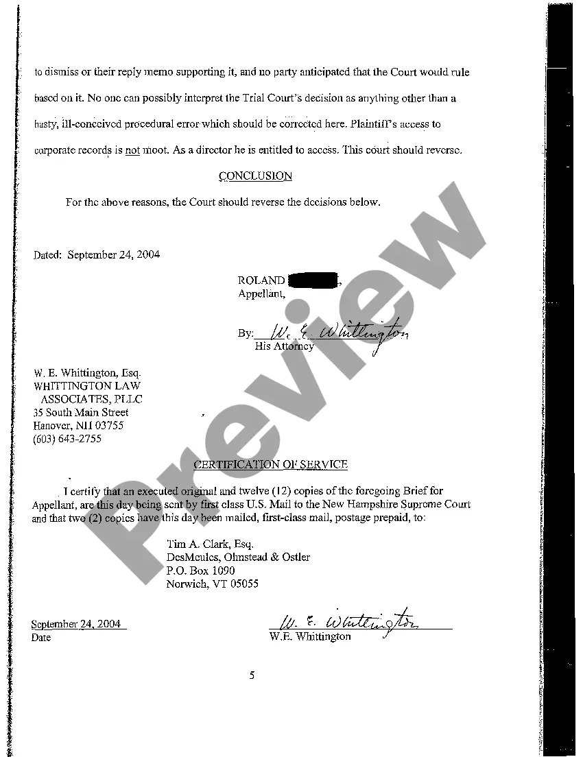 Get A03 Appellant's Reply Brief regarding Shareholders Wrongfully Excluding Majority Shareholder from Participation in Management Preview A03 Appellant's Reply Brief regarding Shareholders Wrongfully Excluding Majority Shareholder from Participation in Management