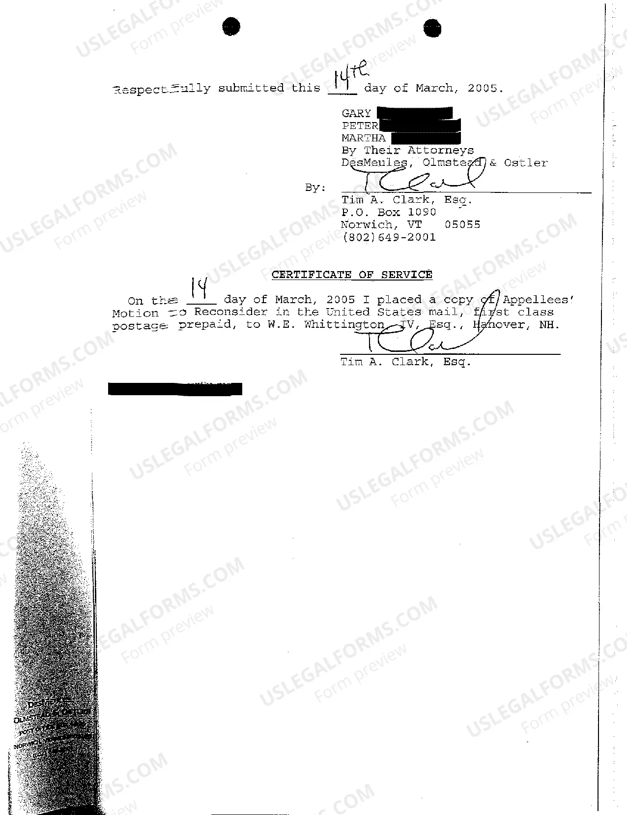 Preview A15 Appellees' Motion to Strike