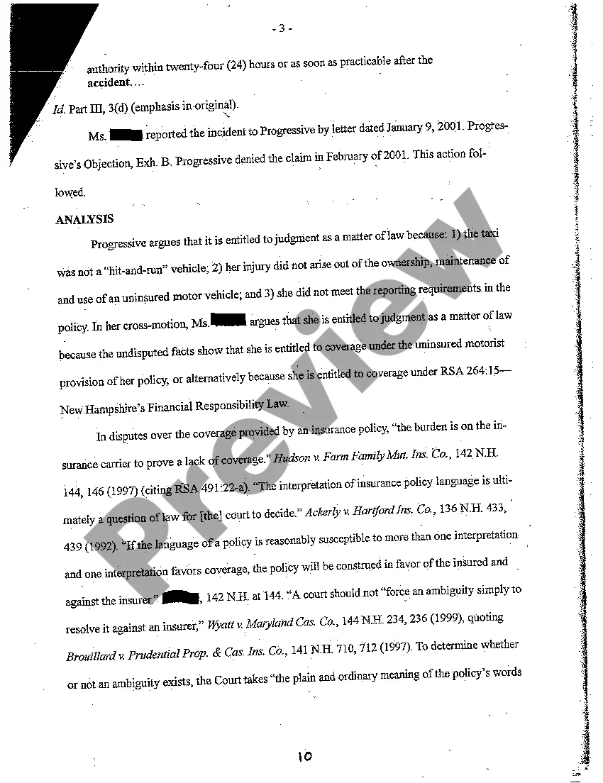 Preview A04 Order Granting Defendant's Motion for Summary Judgment