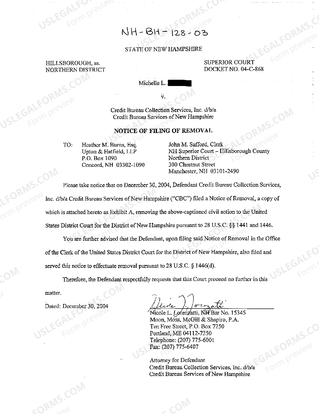 New Jersey Complaint for Annulment Complaint For Annulment Form Nj