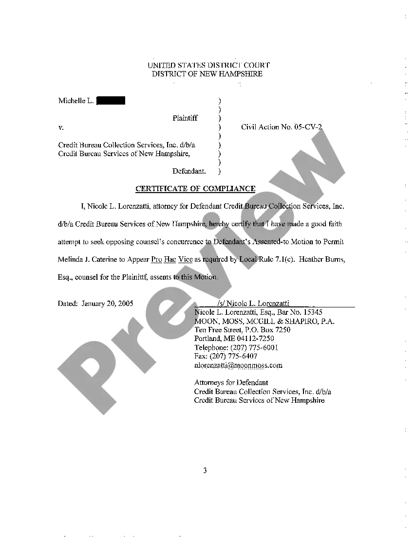 Get A04 Assented-to Motion to Permit Defendant's Attorney to Appear Pro Hac Vice Preview A04 Assented-to Motion to Permit Defendant's Attorney to Appear Pro Hac Vice