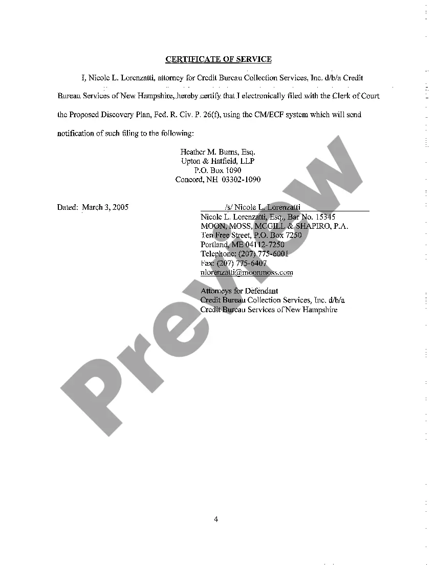 Get A06 Proposed Discovery Plan Preview A06 Proposed Discovery Plan