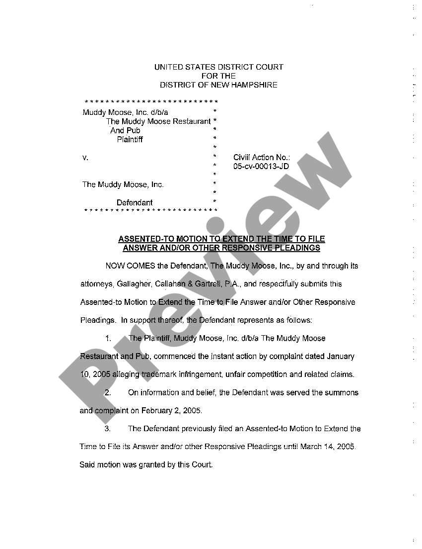 responsive pleadings