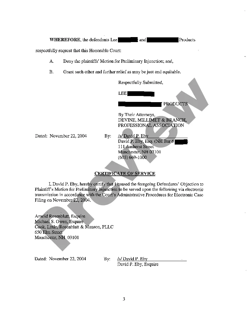 Preview A07 Motion for Preliminary Injunction by Plaintiff