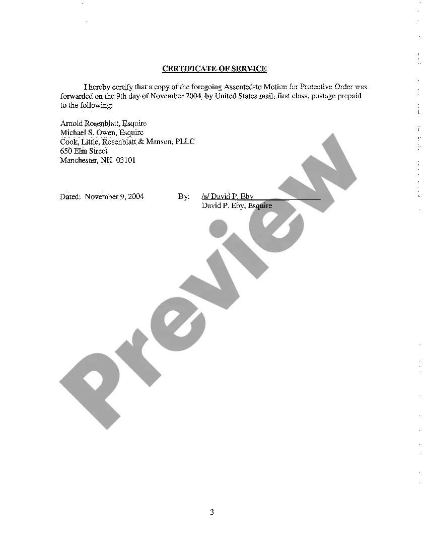 Preview A09 Joint Motion for Entry of Protective Order