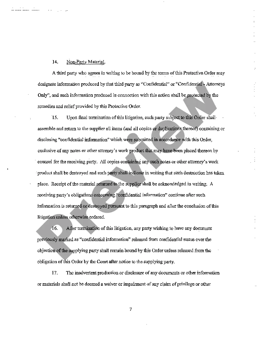 Preview A10 Protective Order