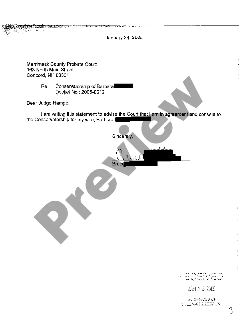 Preview A03 Certificate of Appointment of Conservator