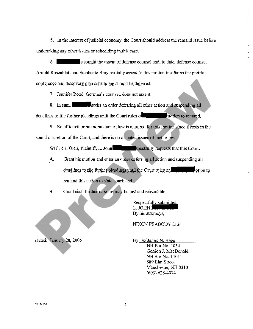 Get A02 Assented-to Motion of Defendants to Extend Time to Respond to Complaint Preview A02 Assented-to Motion of Defendants to Extend Time to Respond to Complaint