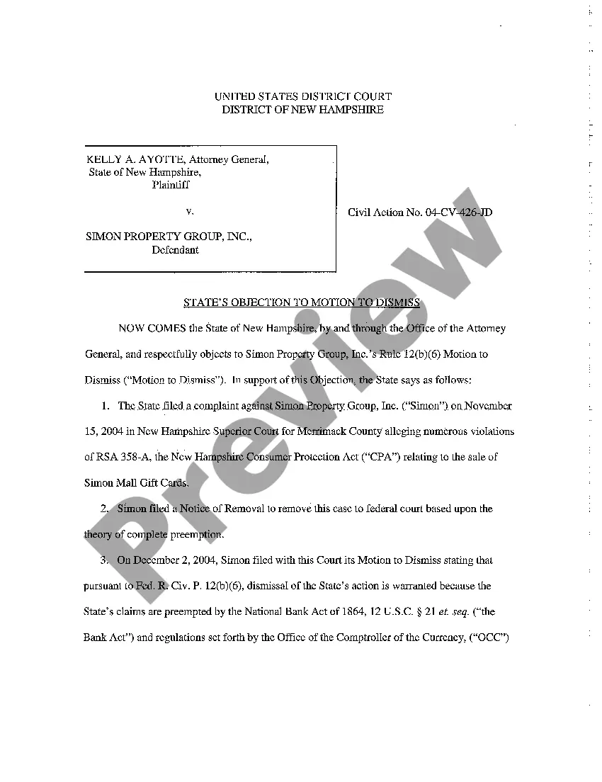 Get A04 Defendant Rule 12(b)(6) Motion to Dismiss Preview A04 Defendant Rule 12(b)(6) Motion to Dismiss