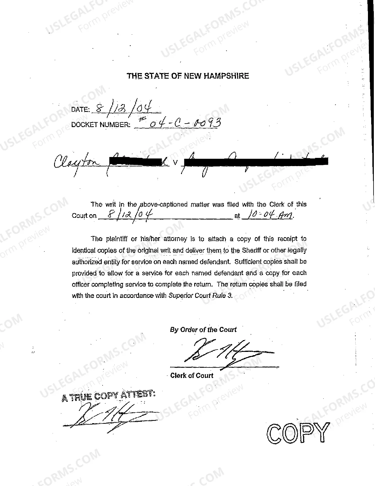 Preview A01 Complaint for Strict Liability, Negligence in Manufacture and Sale of Baycol Resulting in Personal Injury to Plaintiff