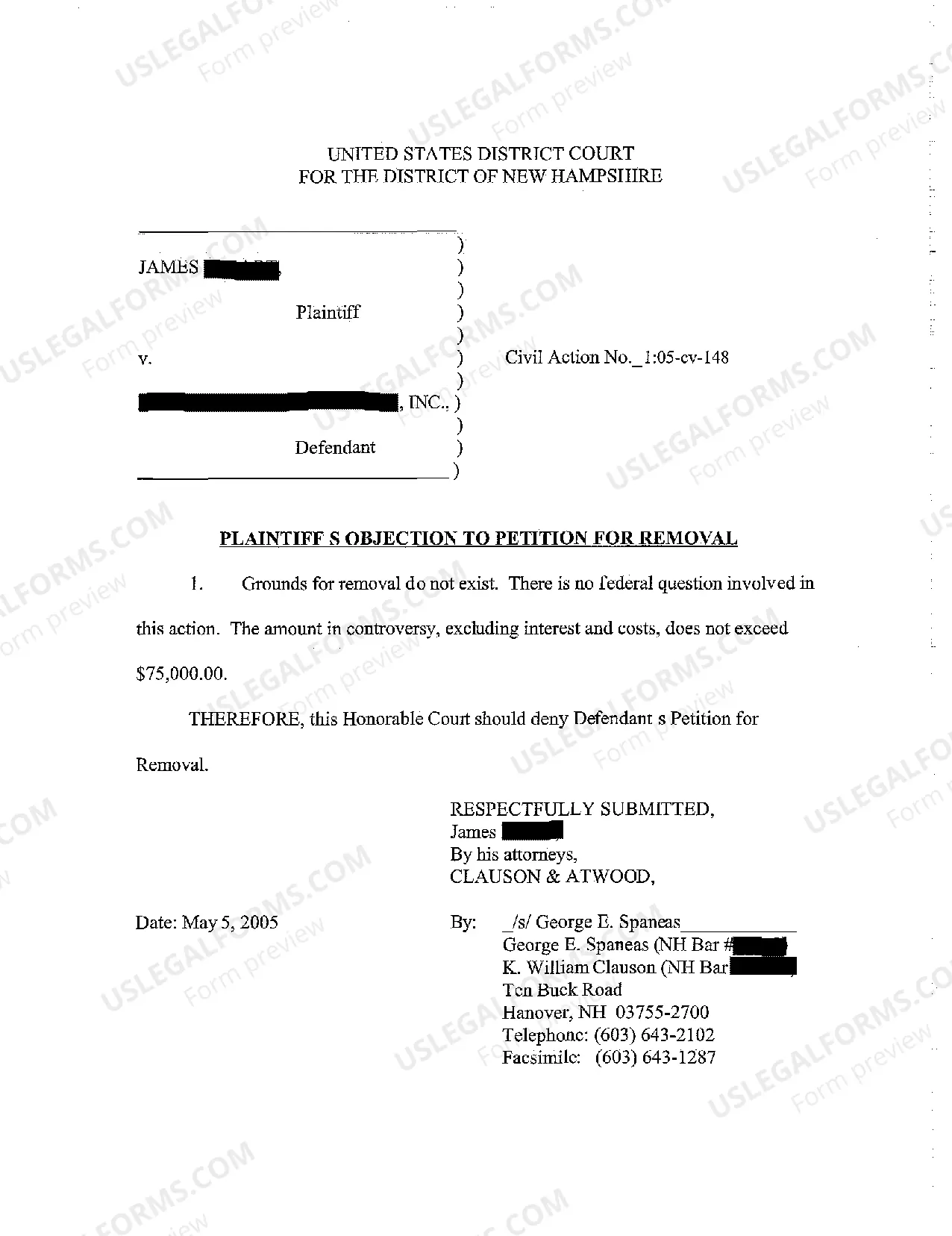 Preview A05 Petition to Attach Real Estate With Notice