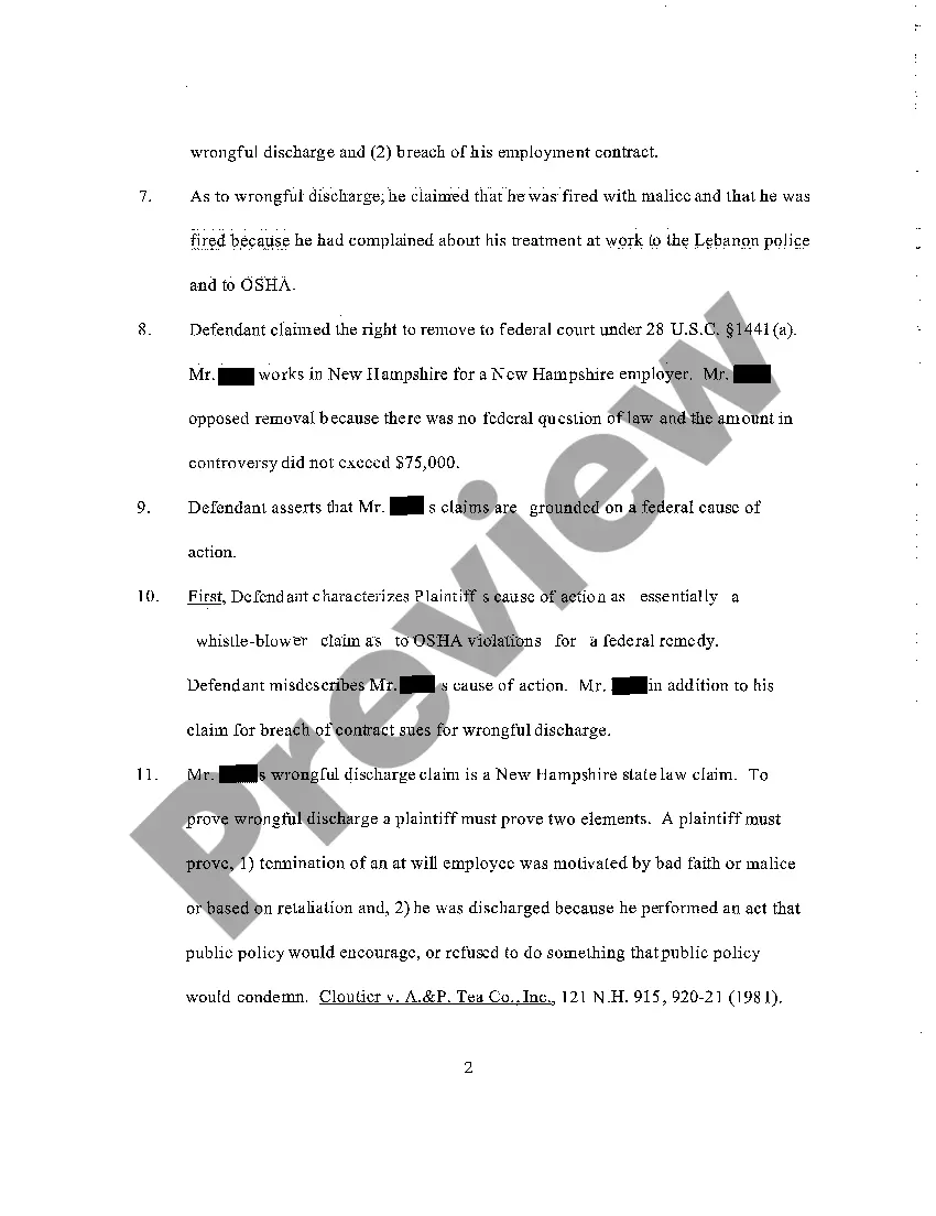 Preview A07 Motion to Reconsider Court Order Granting Defendant's Motion to Remand