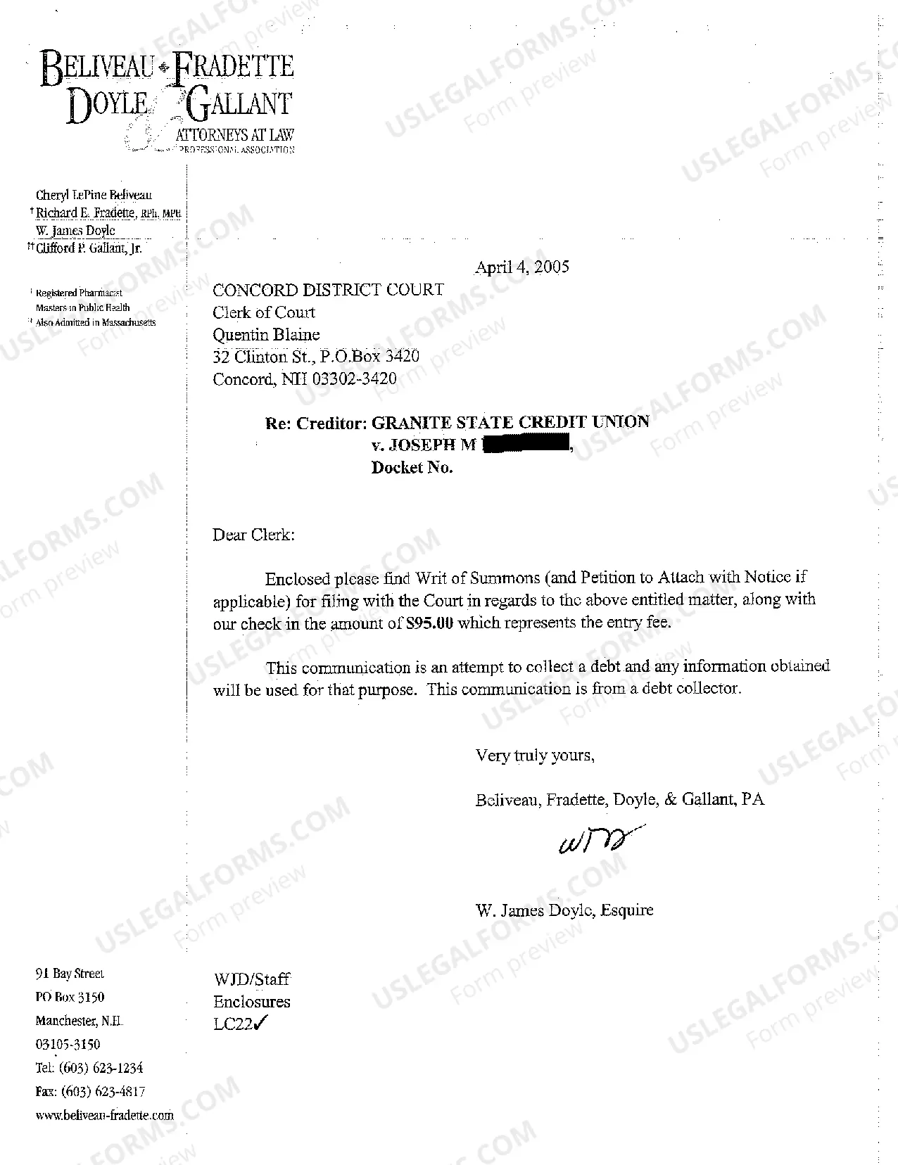 Preview A01 Writ of Summons Collection of Debt for Breach of Credit Card Agreement