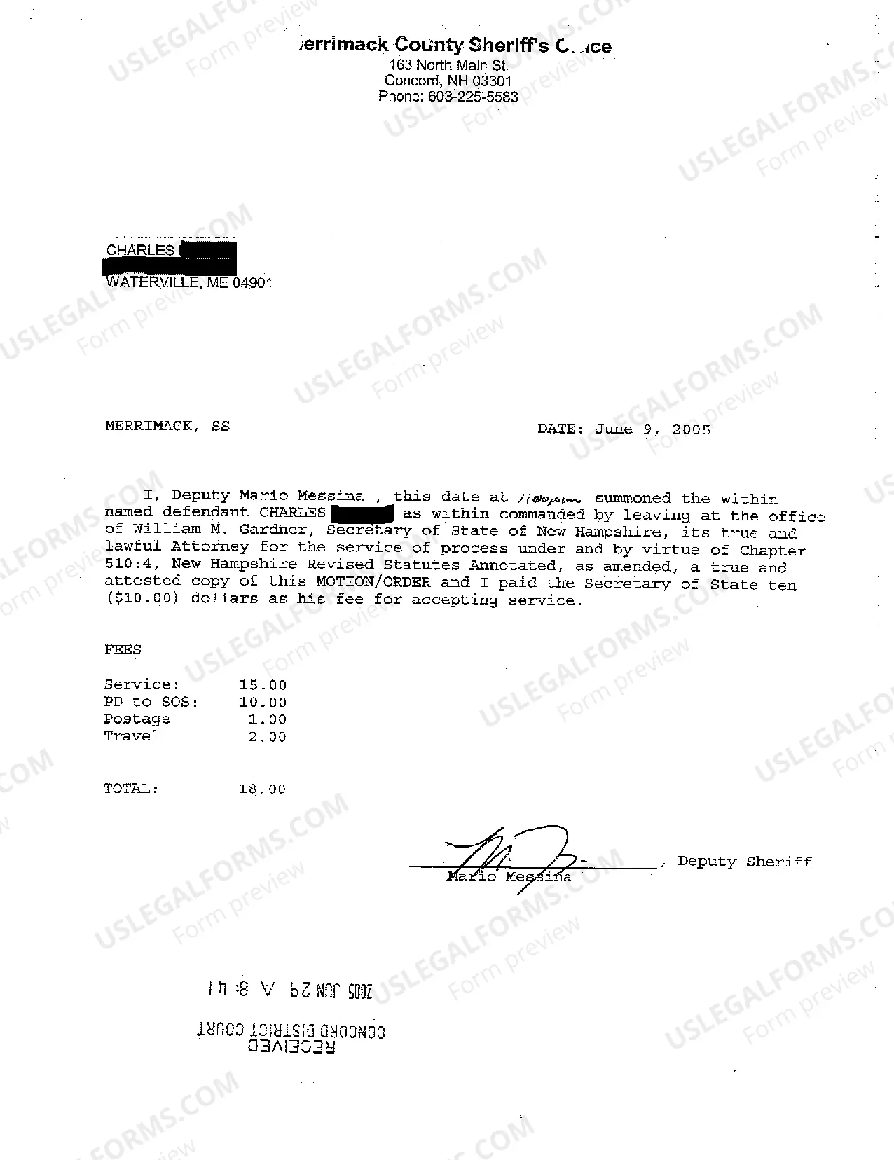 Preview A01 Writ of Summons for Collection of Student Loan Repayment by Law Center