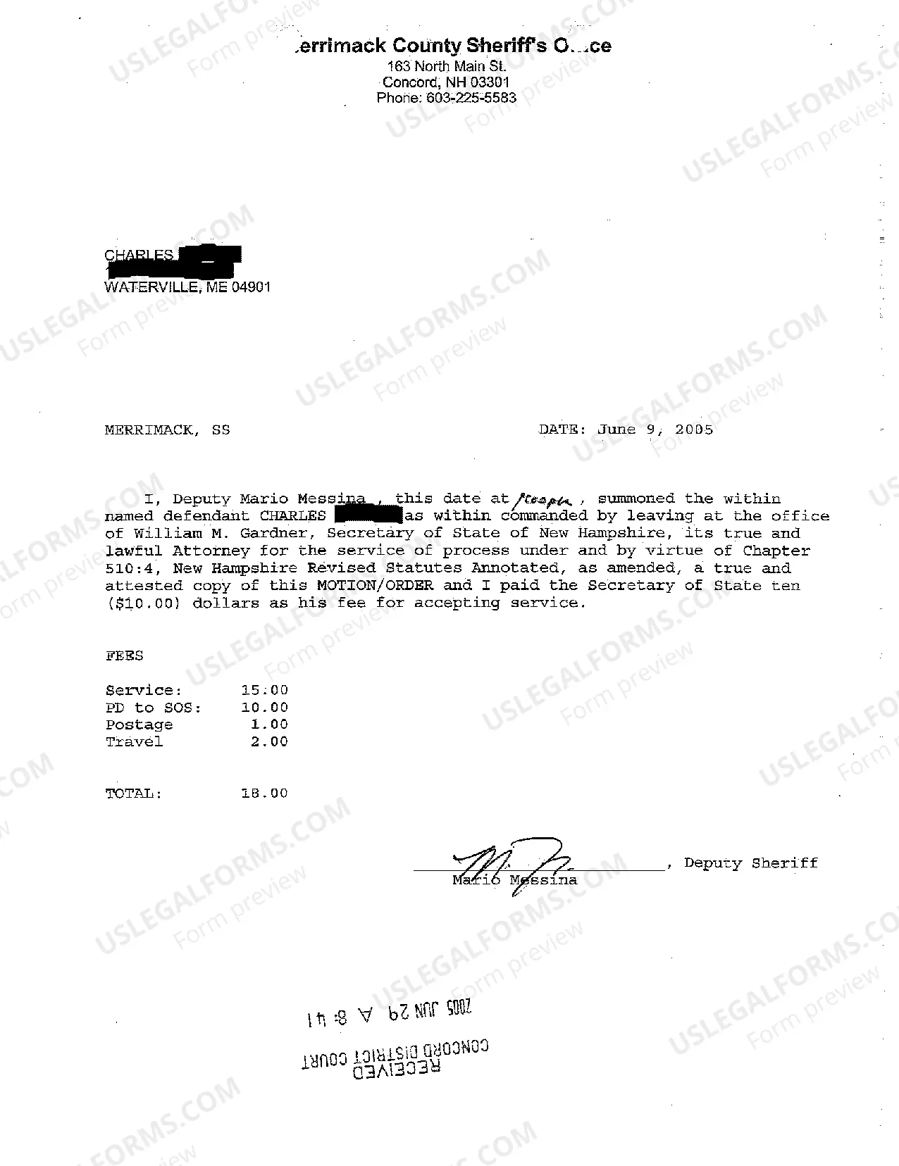 Preview A01 Writ of Summons for Collection of Student Loan Repayment by Law Center