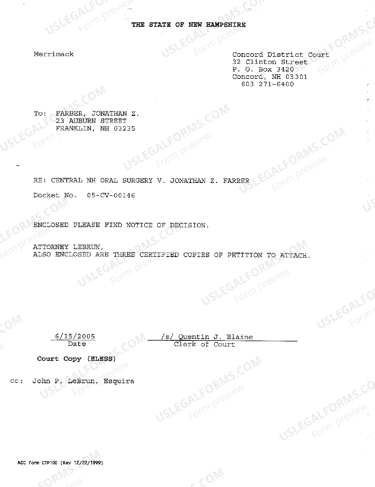 Preview A02 Petition to Attach Real Estate with Notice