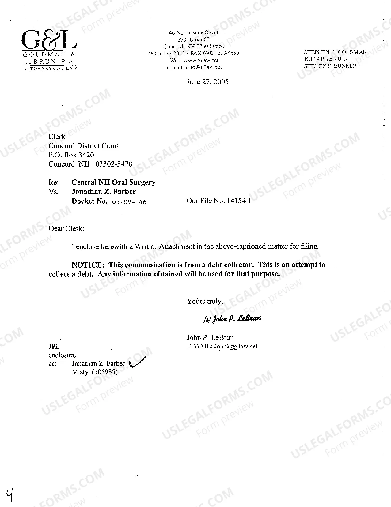 Preview A02 Petition to Attach Real Estate with Notice