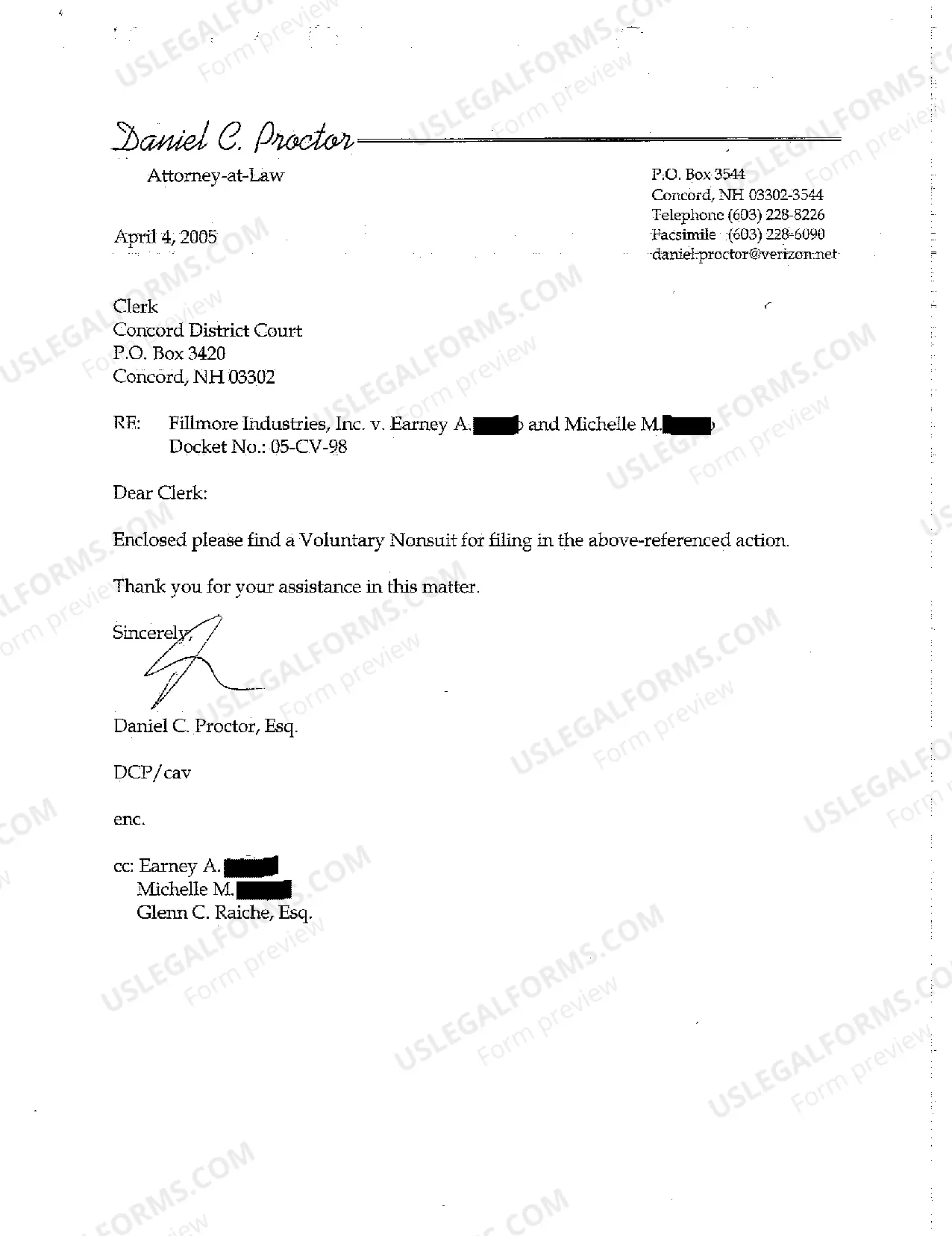 Preview A03 Plaintiff's Voluntary Nonsuit