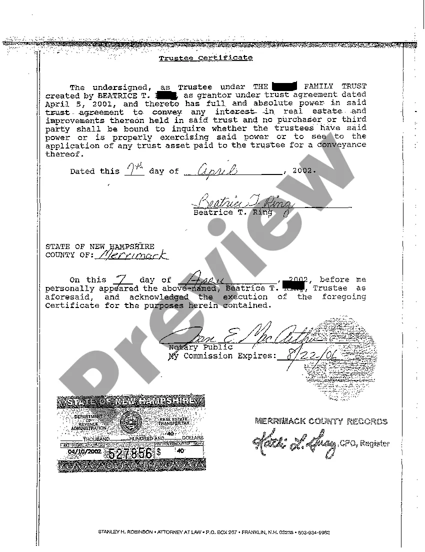 Preview A07 Warranty Deed Pertaining to Conservatorship