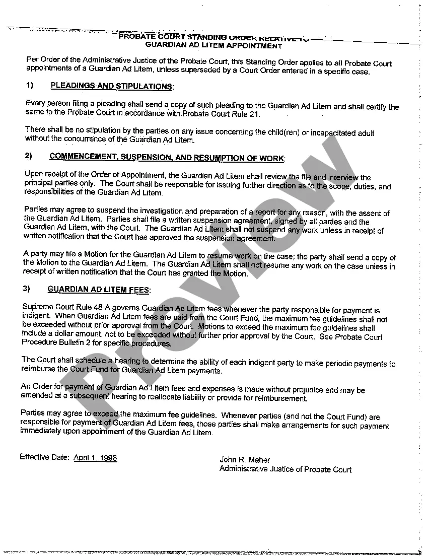 Get A04 Order on Appointment of Guardian Ad Litem Preview A04 Order on Appointment of Guardian Ad Litem