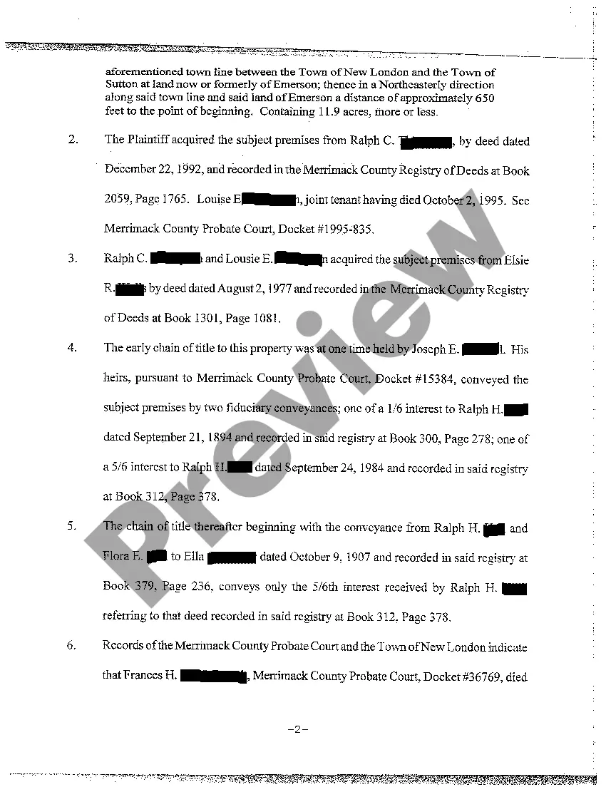 Get A01 Petition to Quiet Title Preview A01 Petition to Quiet Title