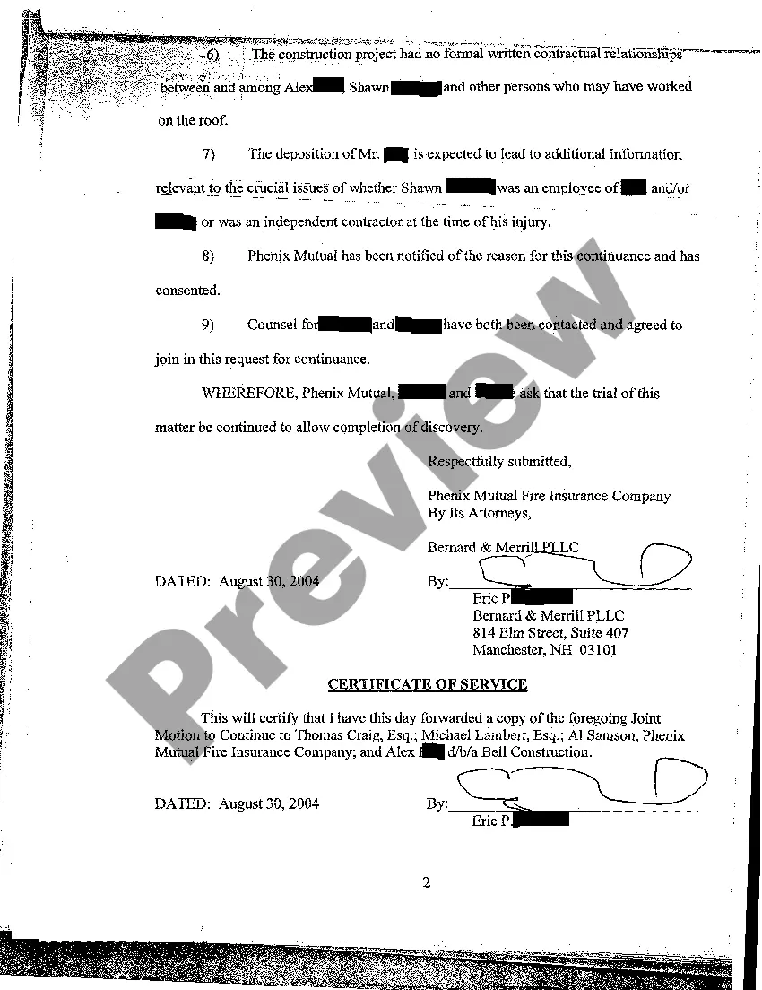 Preview A11 Joint Motion to Continue