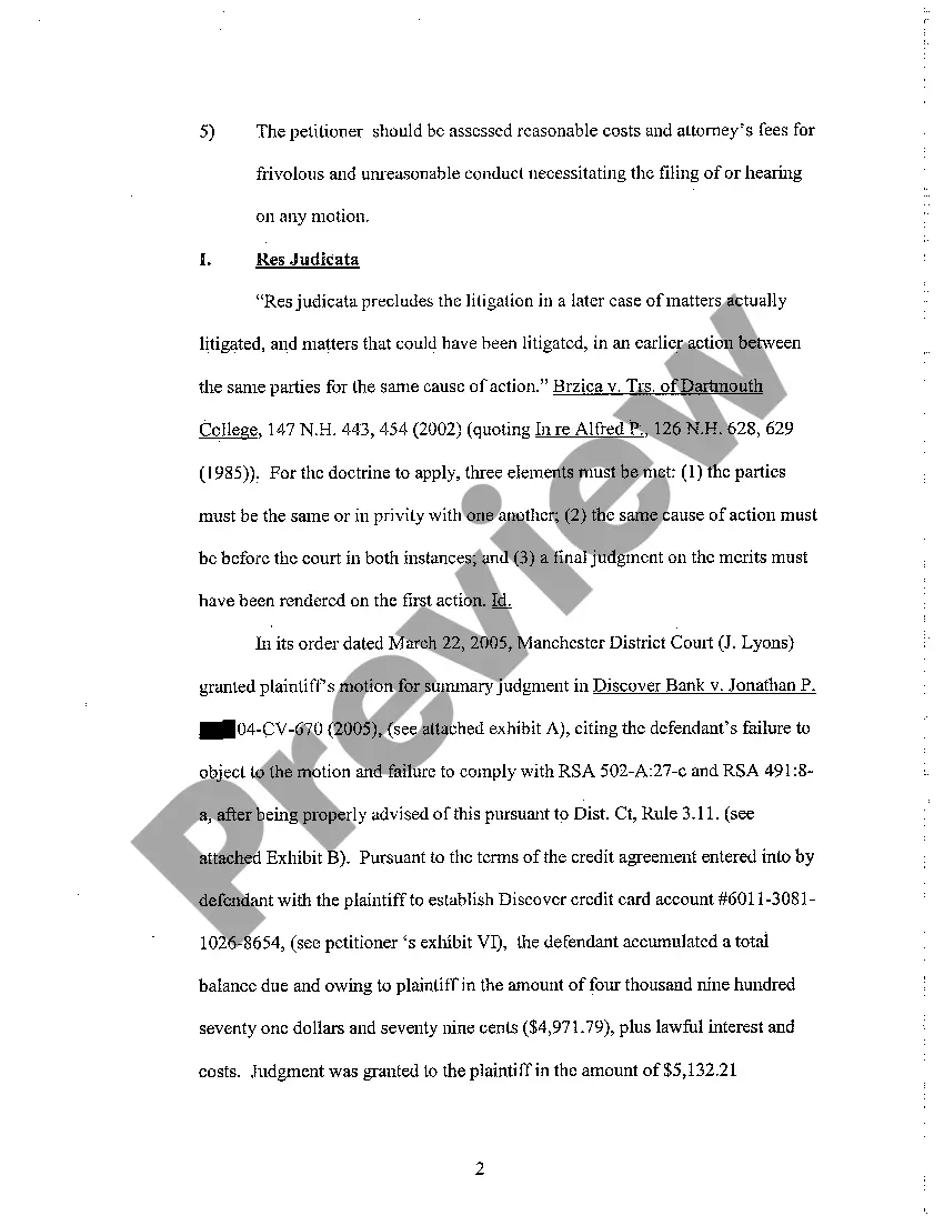 Preview A09 Defendant's Motion to Dismiss Petition to Confirm Arbitration Award or to Vacate Arbitration Award