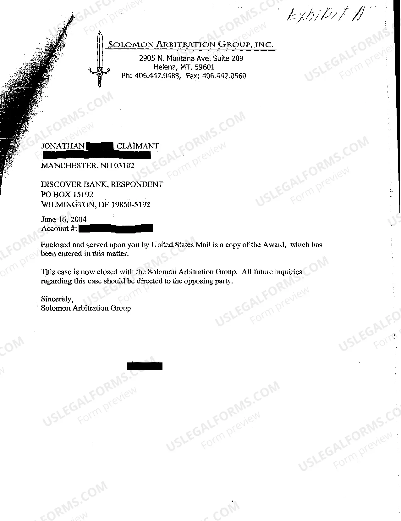 Preview A06 Answer to Complaint