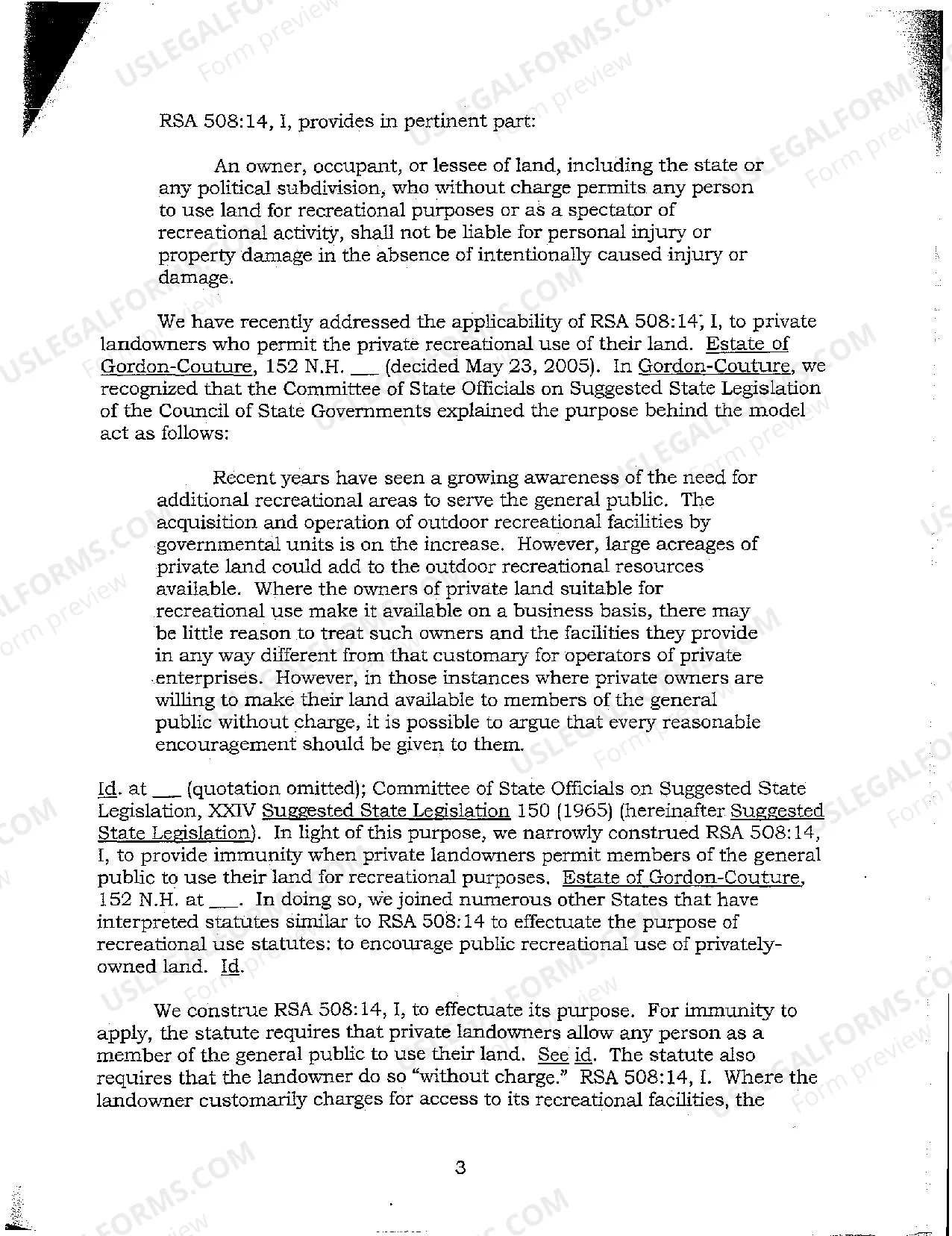 Preview A01 Argued Issues - Personal Injury Appeal Decision - New Hampshire Supreme Court