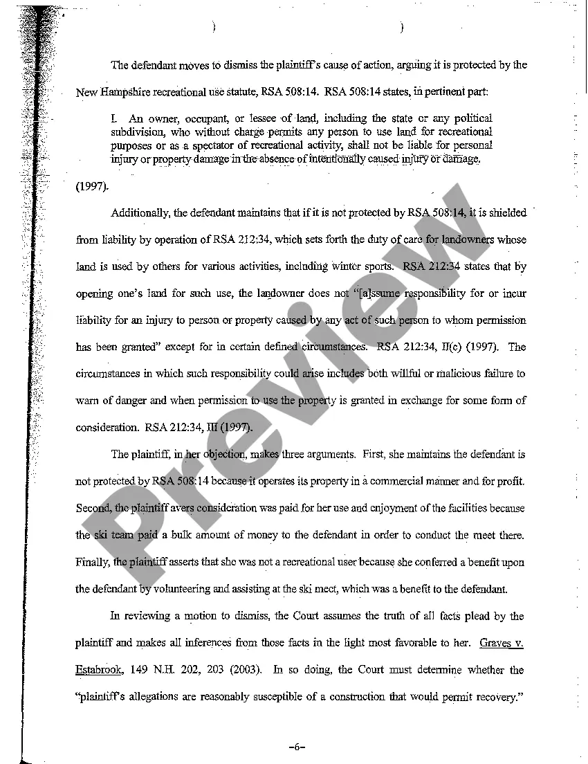 Preview A03 Order regarding Personal Injury Appeal Decision