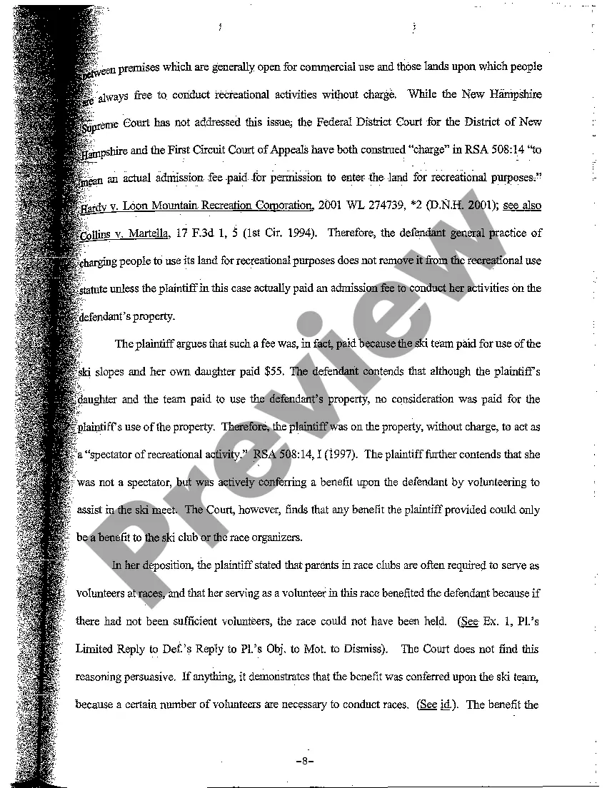 Preview A03 Order regarding Personal Injury Appeal Decision