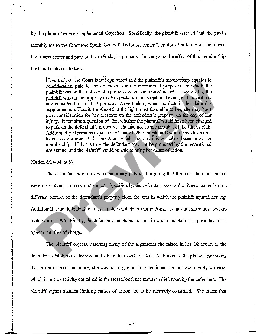 Preview A05 Order regarding Personal Injury Appeal Decision