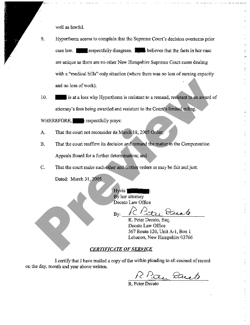 Get A02 Objection to Motion for Reconsideration Preview A02 Objection to Motion for Reconsideration