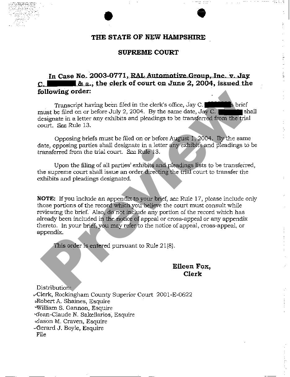 New Hampshire Assented To Motion For Leave To File A Brief As Amicus Curiae Us Legal Forms