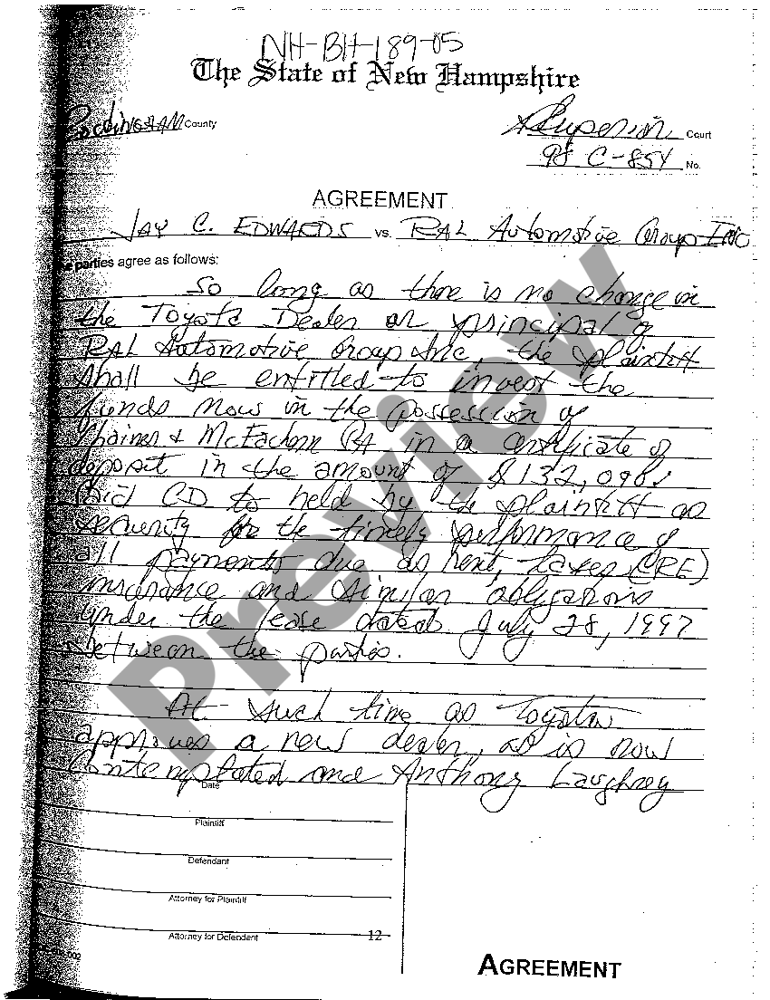 New Jersey Substitution of Attorney Substitution Of Attorney Form Nj