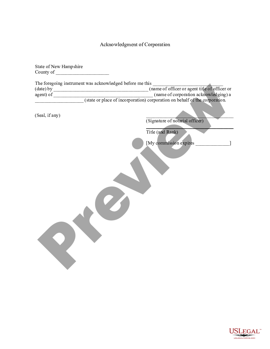 page 1 Bill of Sale without Warranty by Corporate Seller preview