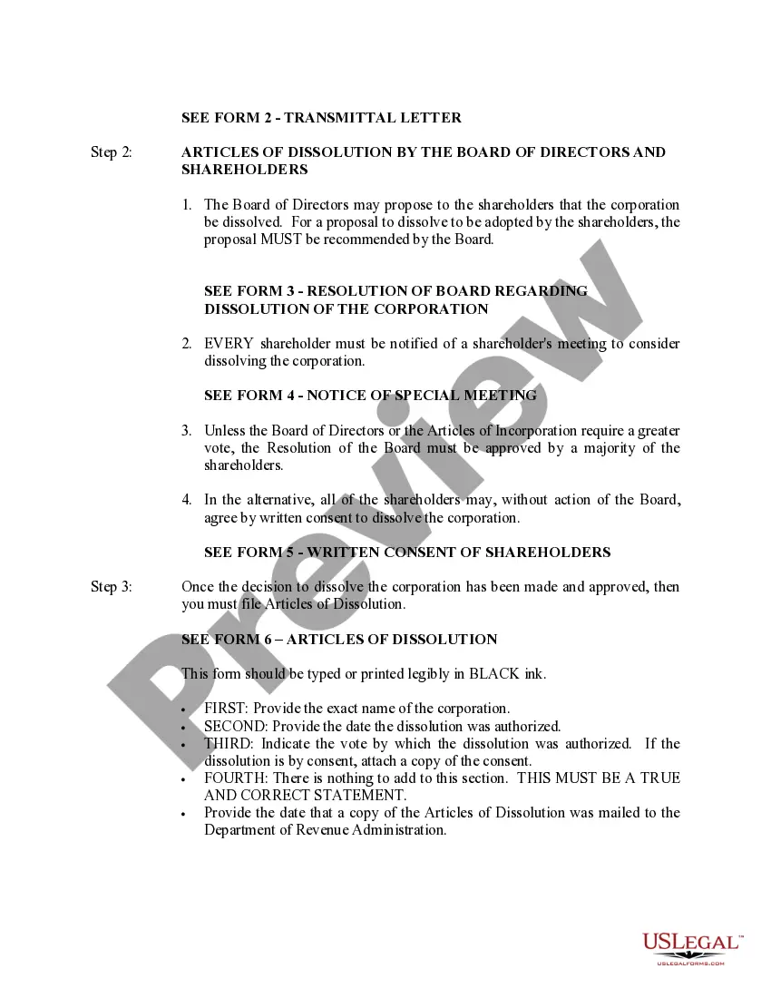 Preview New Hampshire Dissolution Package to Dissolve Corporation