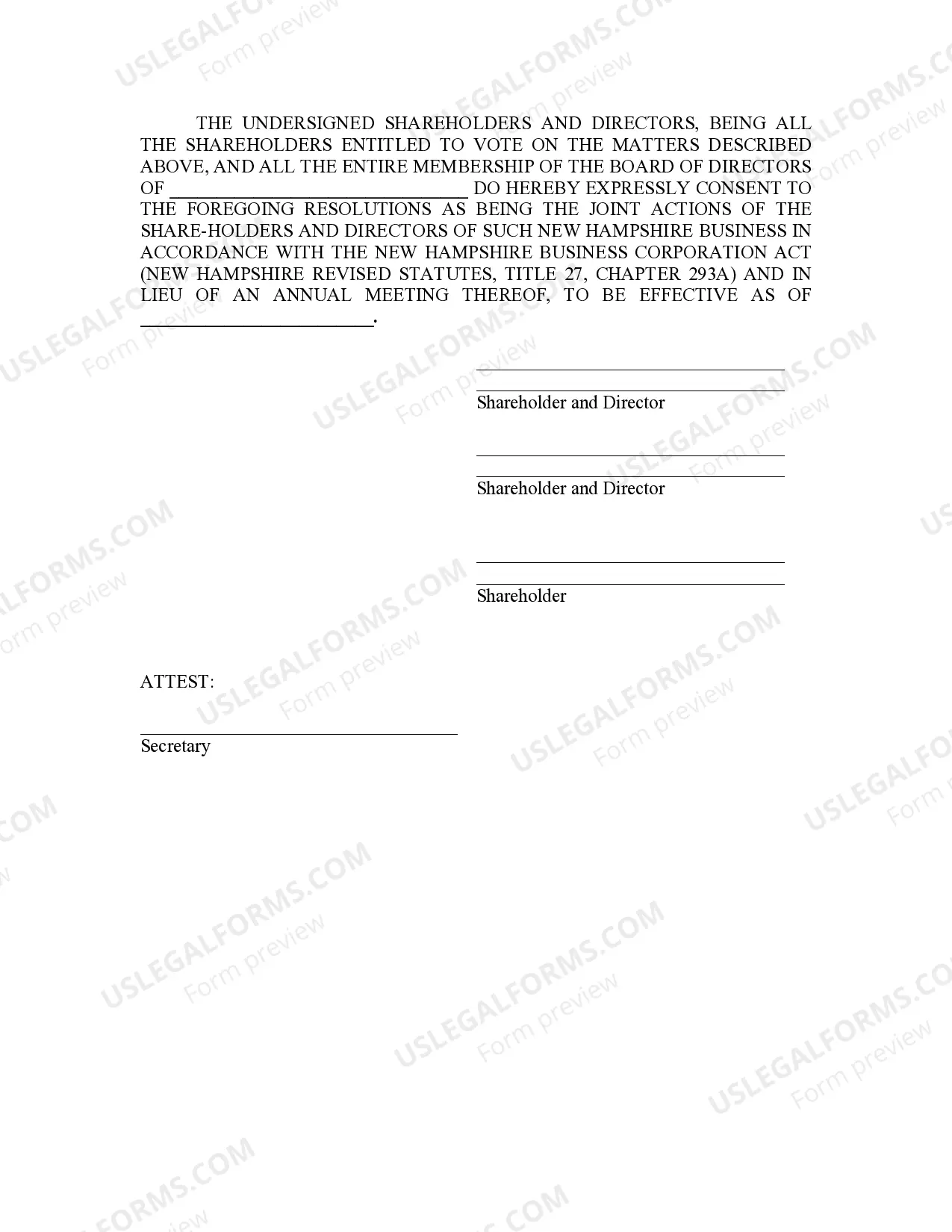 Preview Annual Minutes