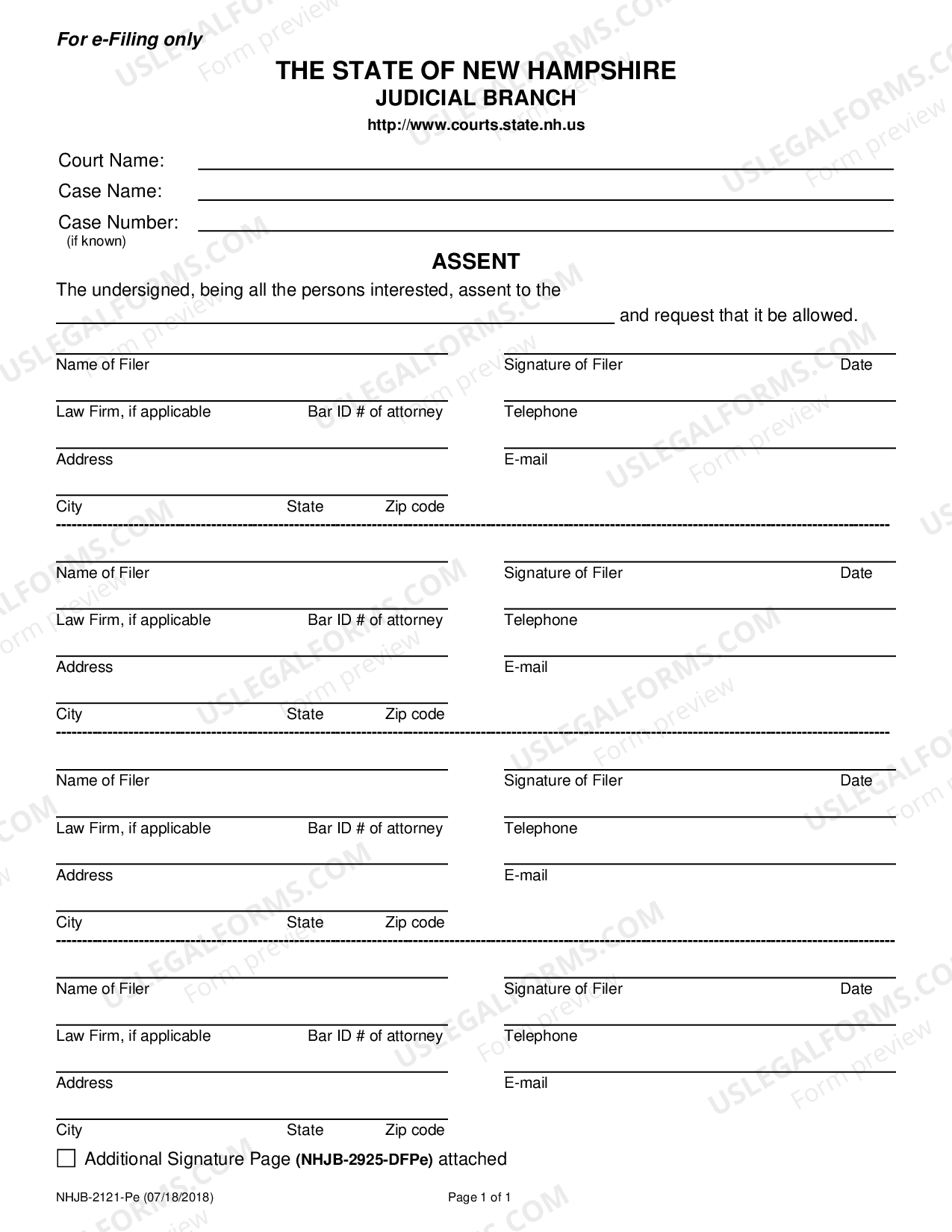 Assent Real Estate Withcott US Legal Forms
