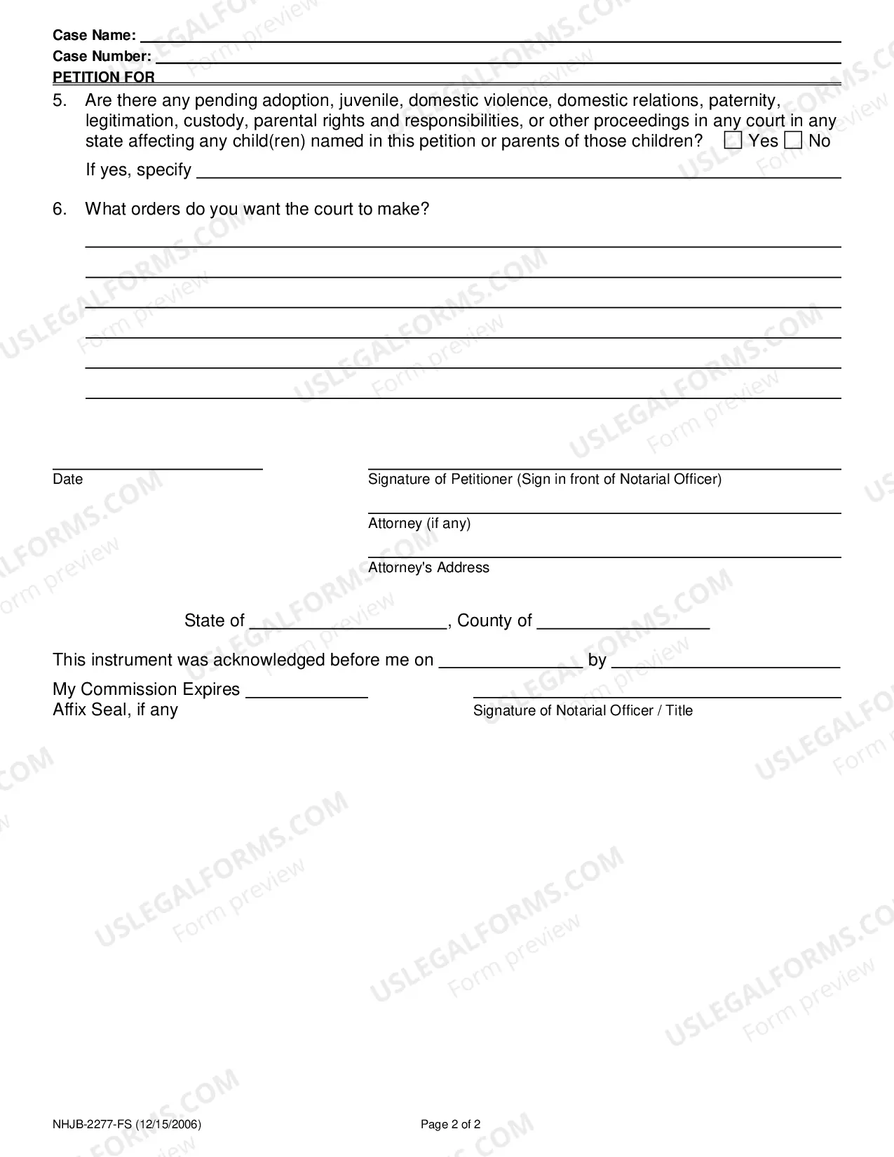 Preview Petition