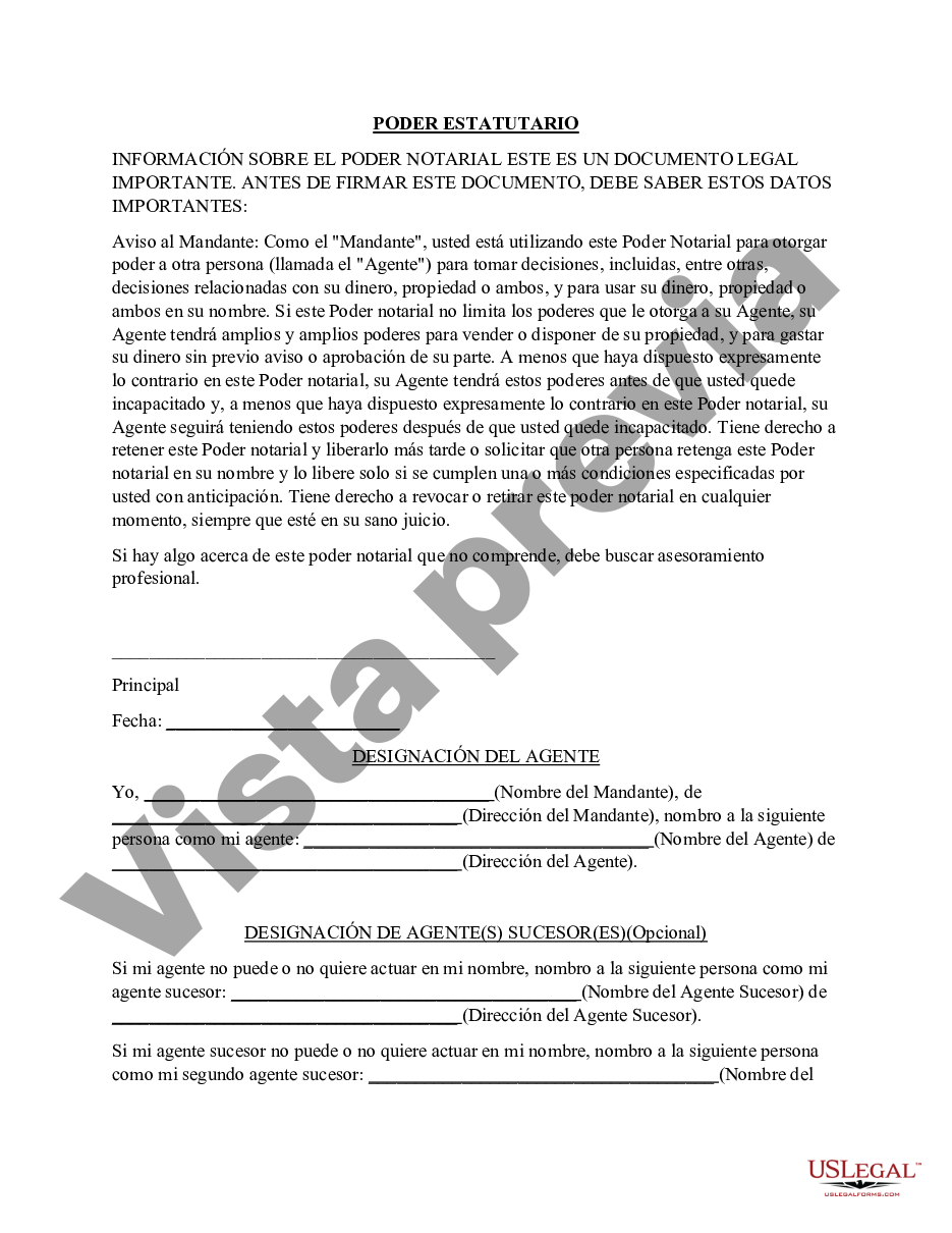 New Hampshire Poder General Duradero Para La Propiedad Y Las Finanzas O Efectivo Financiero En 6906