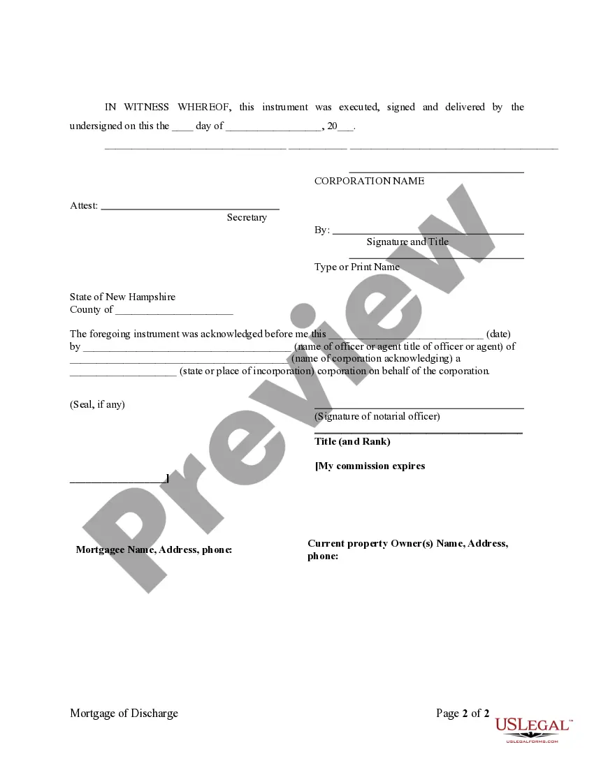Get Satisfaction, Release or Cancellation of Mortgage by Corporation Preview Satisfaction, Release or Cancellation of Mortgage by Corporation
