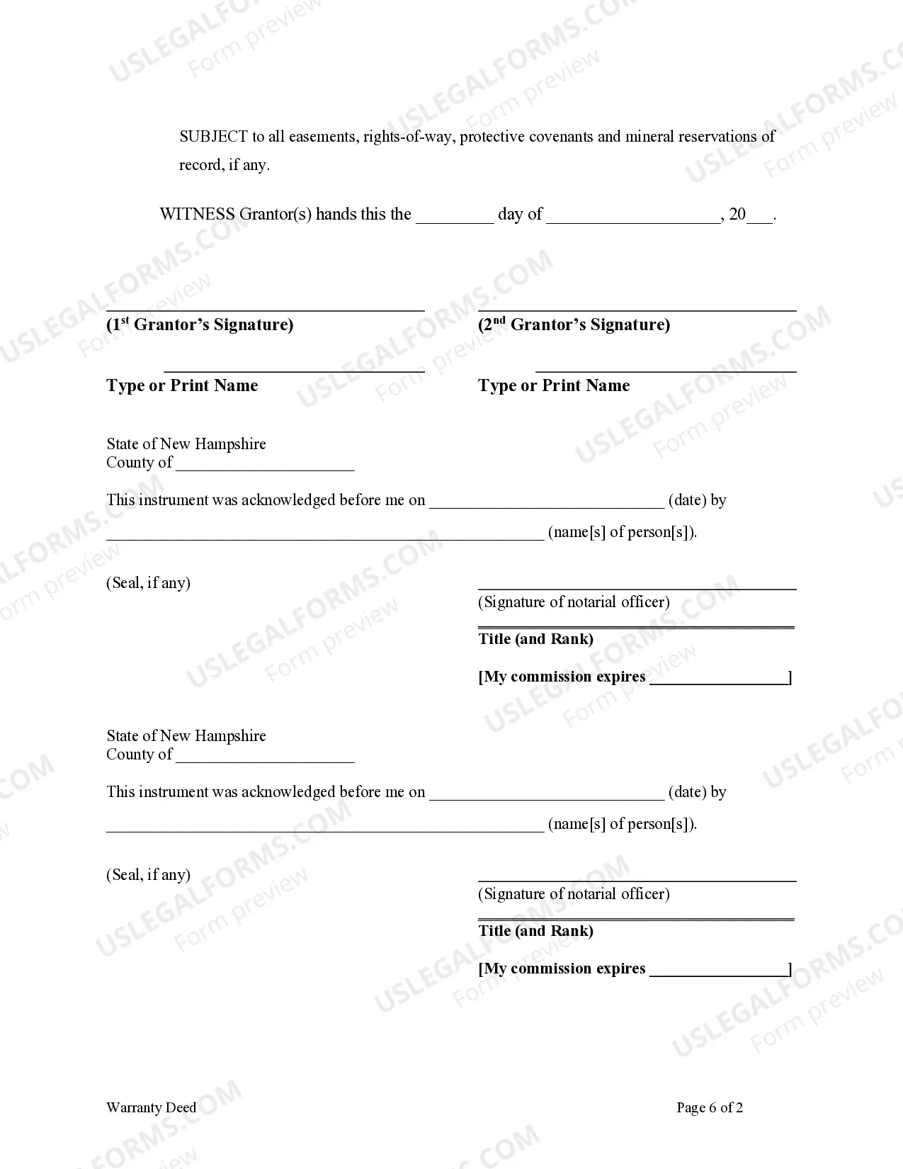 Preview Warranty Deed for Parents to Child with Reservation of Life Estate