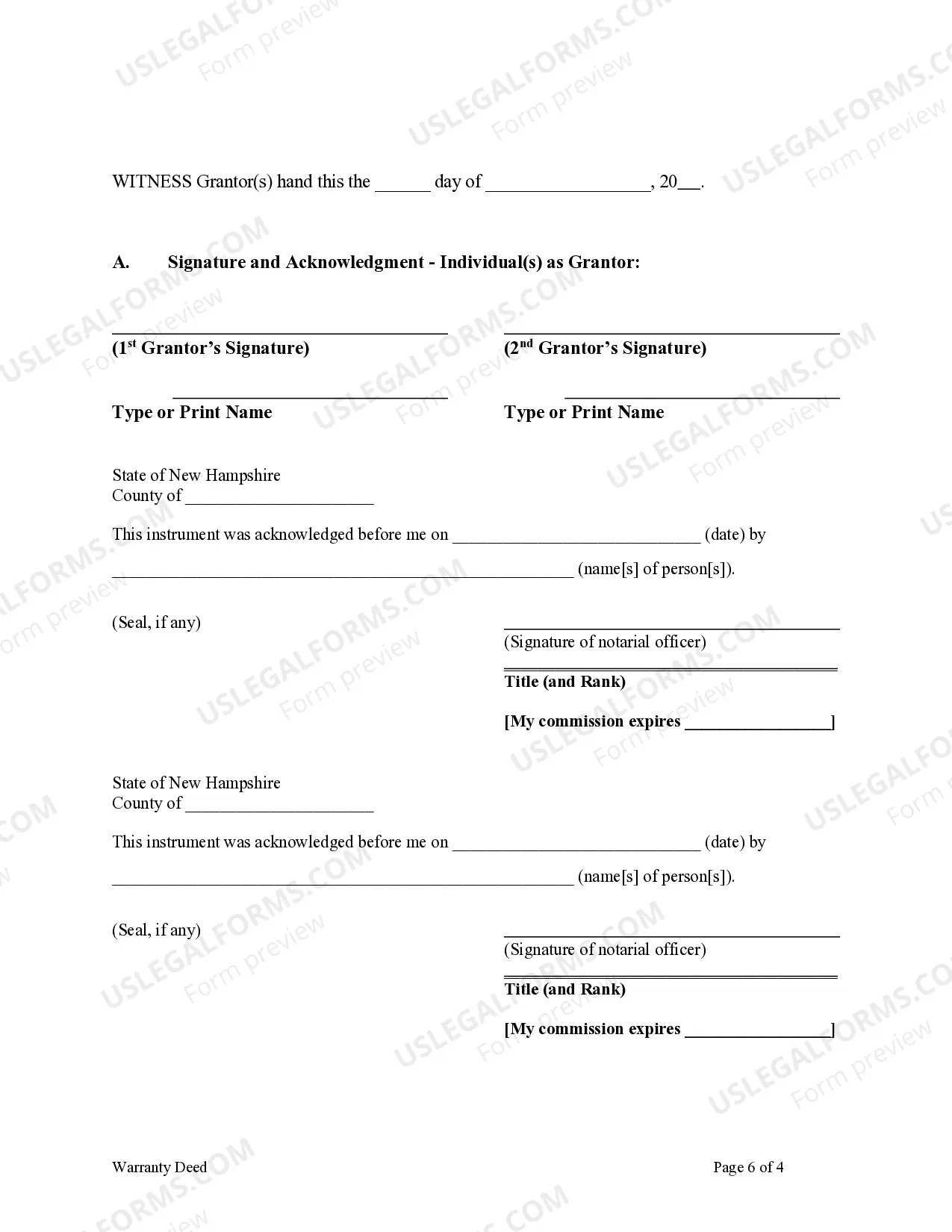Preview Warranty Deed from Limited Partnership or LLC is the Grantor, or Grantee