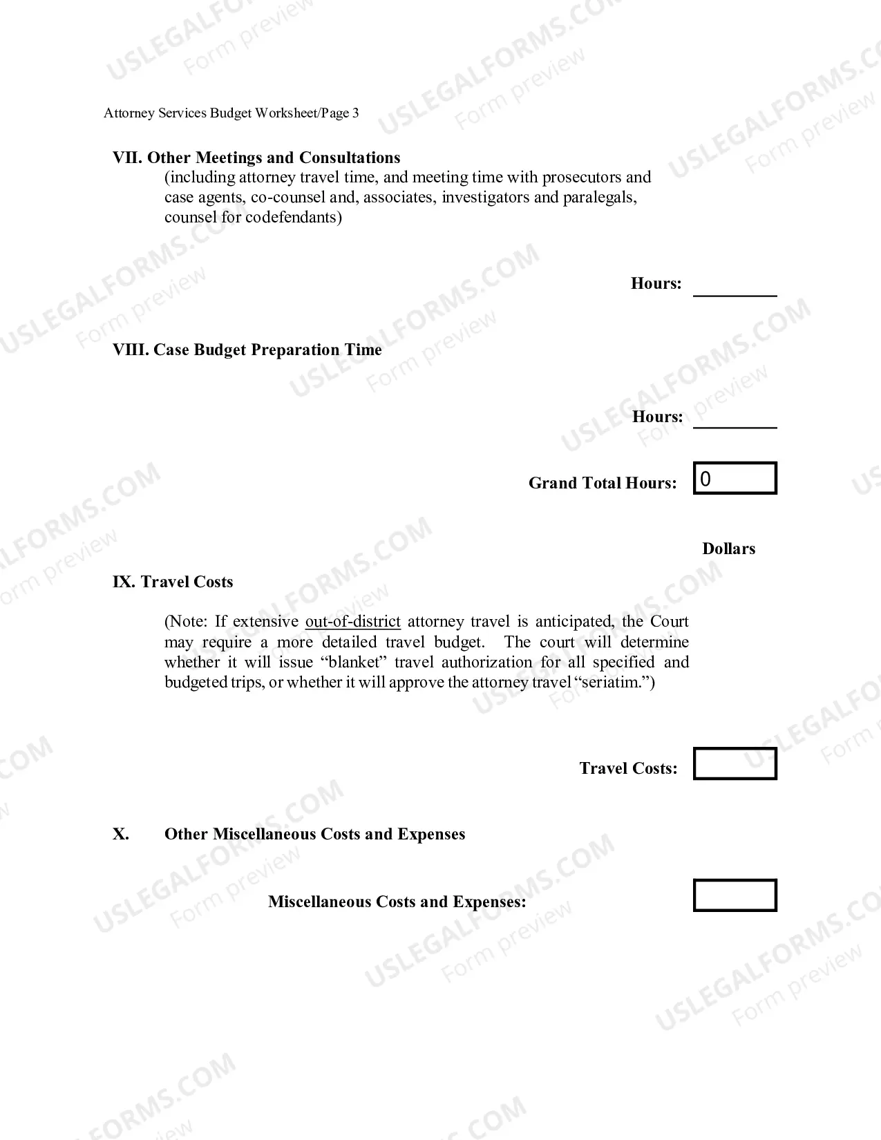 Preview CJA Proposed Budget Worksheet
