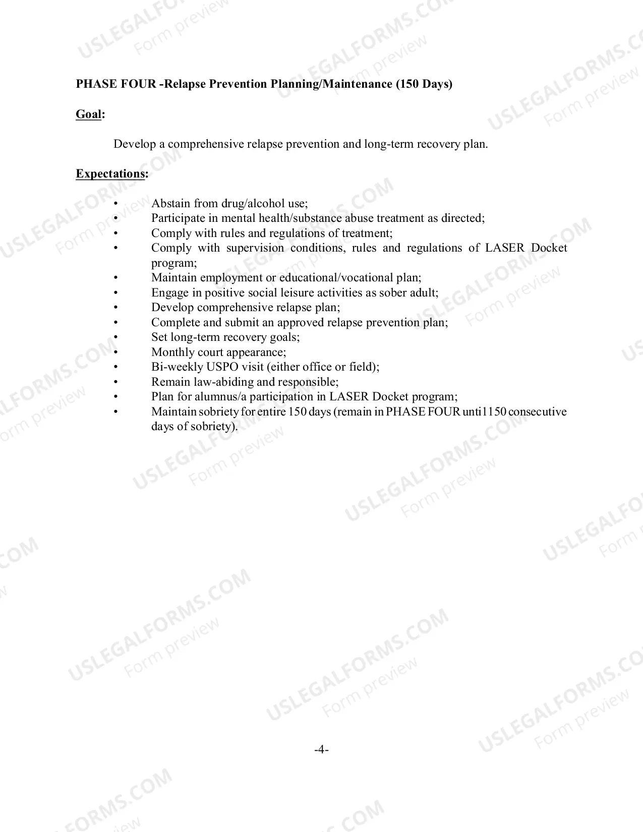 Preview LASER Program Phases