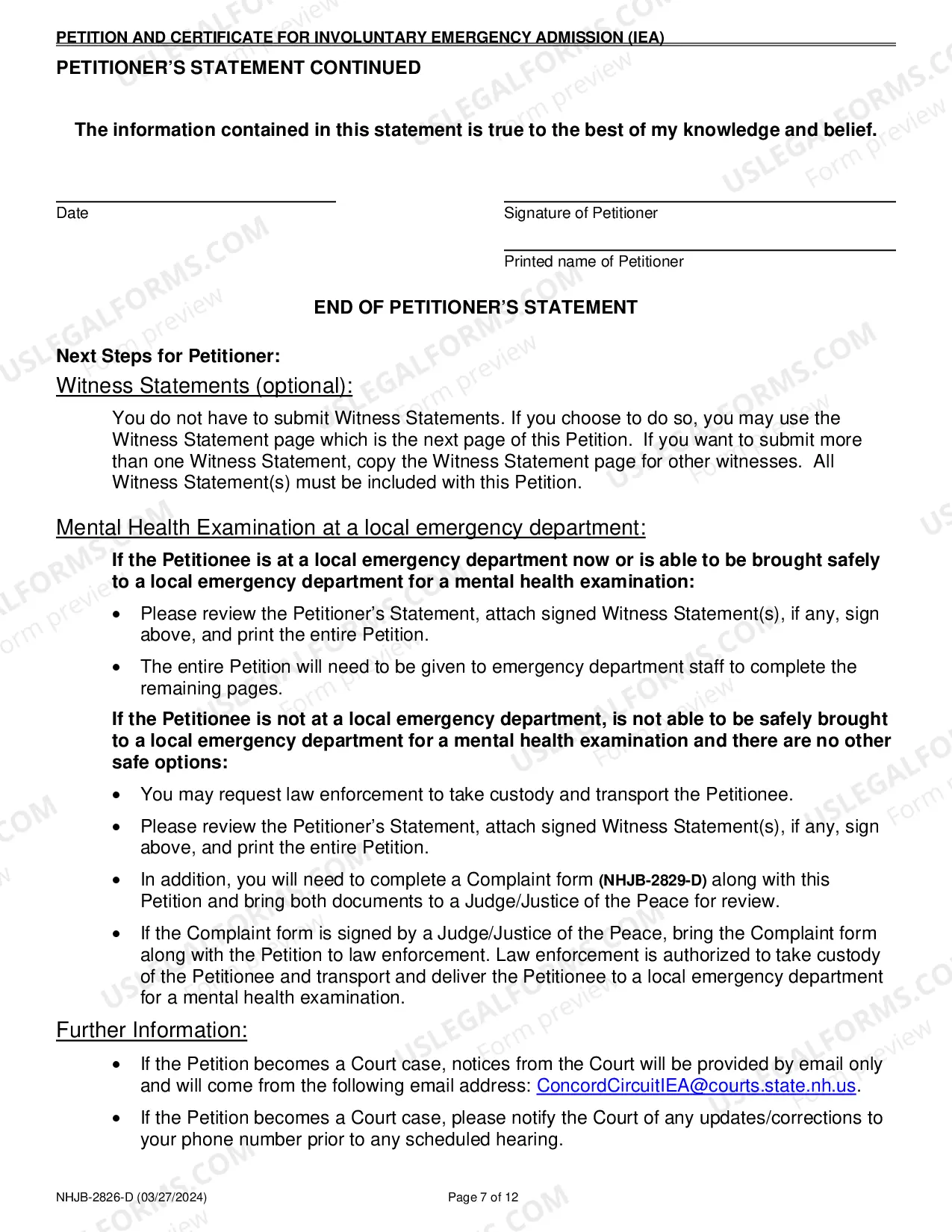 Preview IEA Petition