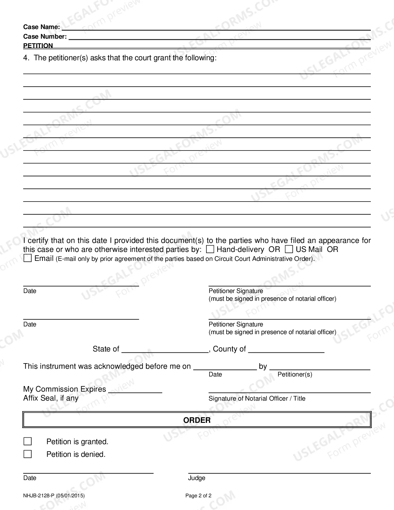 Preview Petition