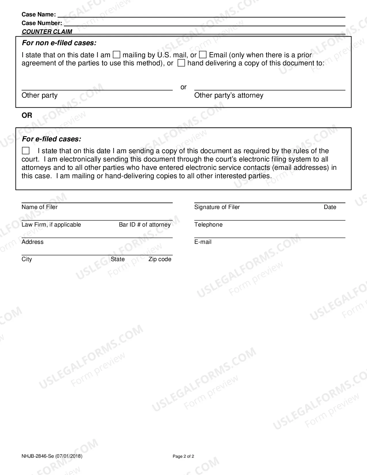Preview Counterclaim