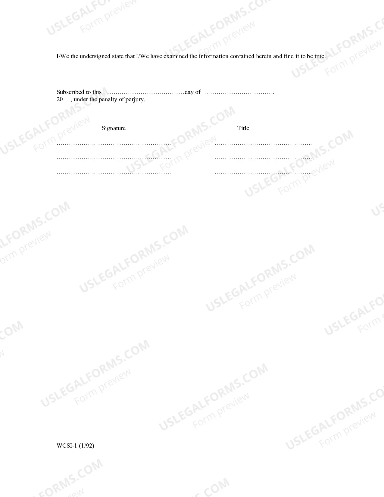Preview Guarantee Proposal